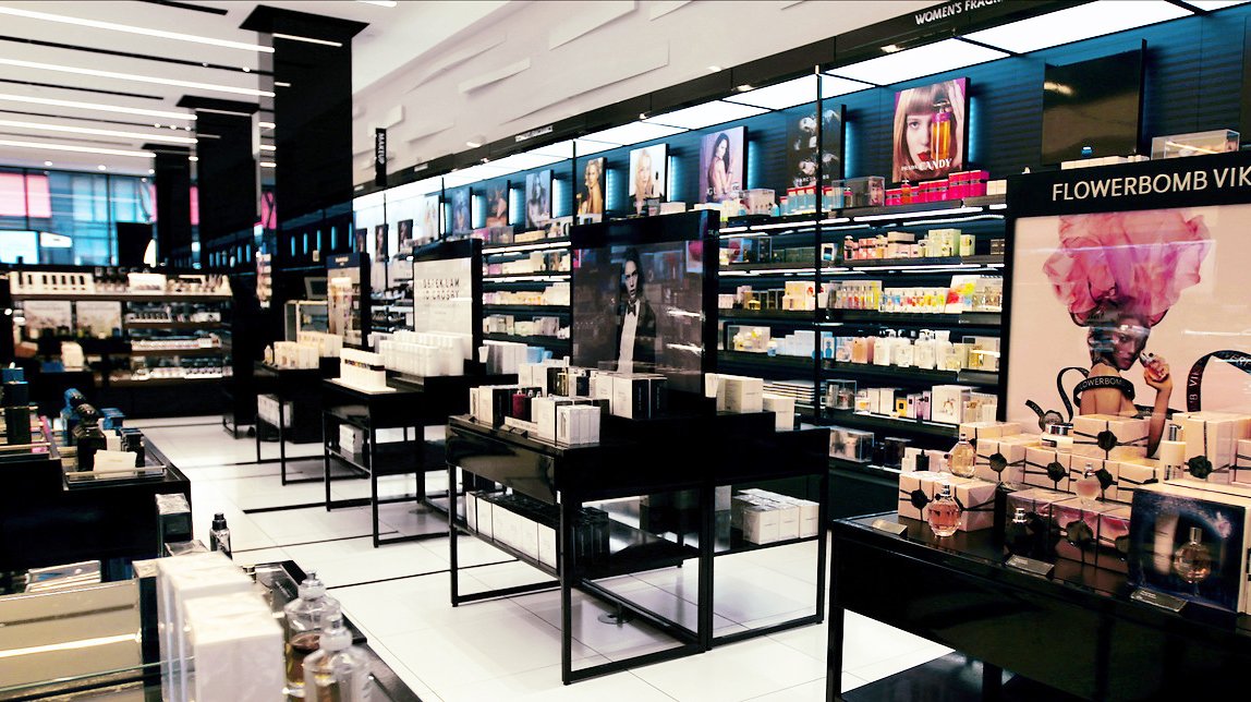 化妝品店裝修效果圖大全