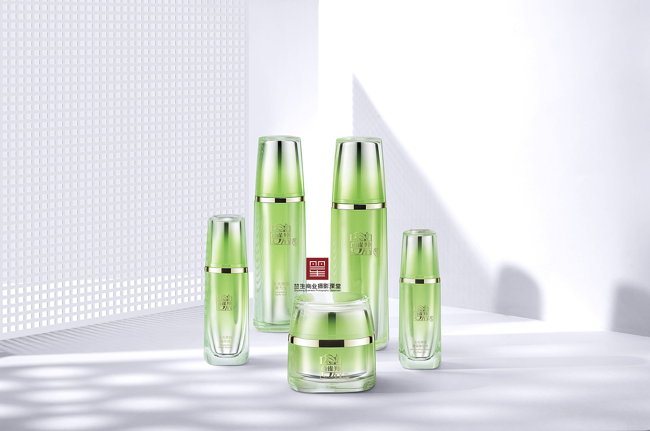 竺生老師百雀羚化妝品水光彈潤系列拍攝