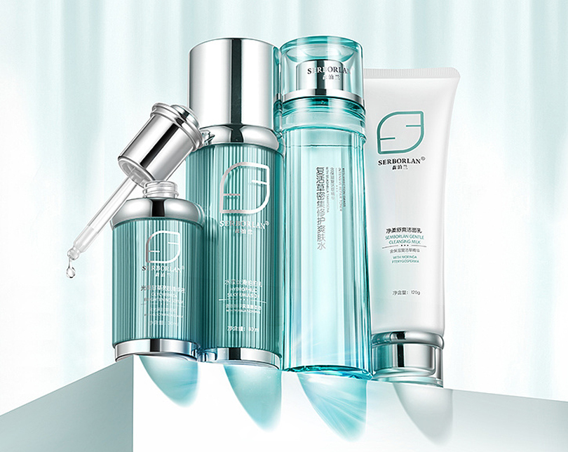 拍攝化妝品精華霜反光類產(chǎn)品如何搭建影臺(tái)和布光?