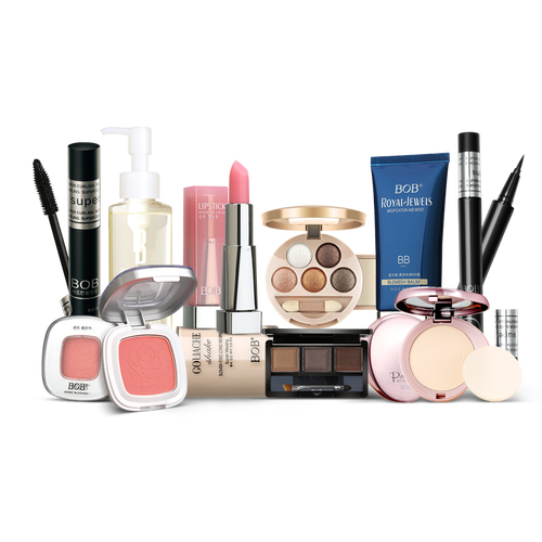 一堆化妝品圖片