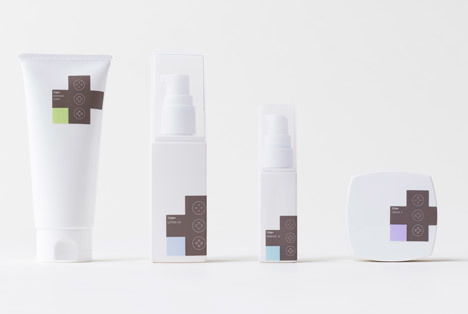 優雅風格化妝品包裝設計